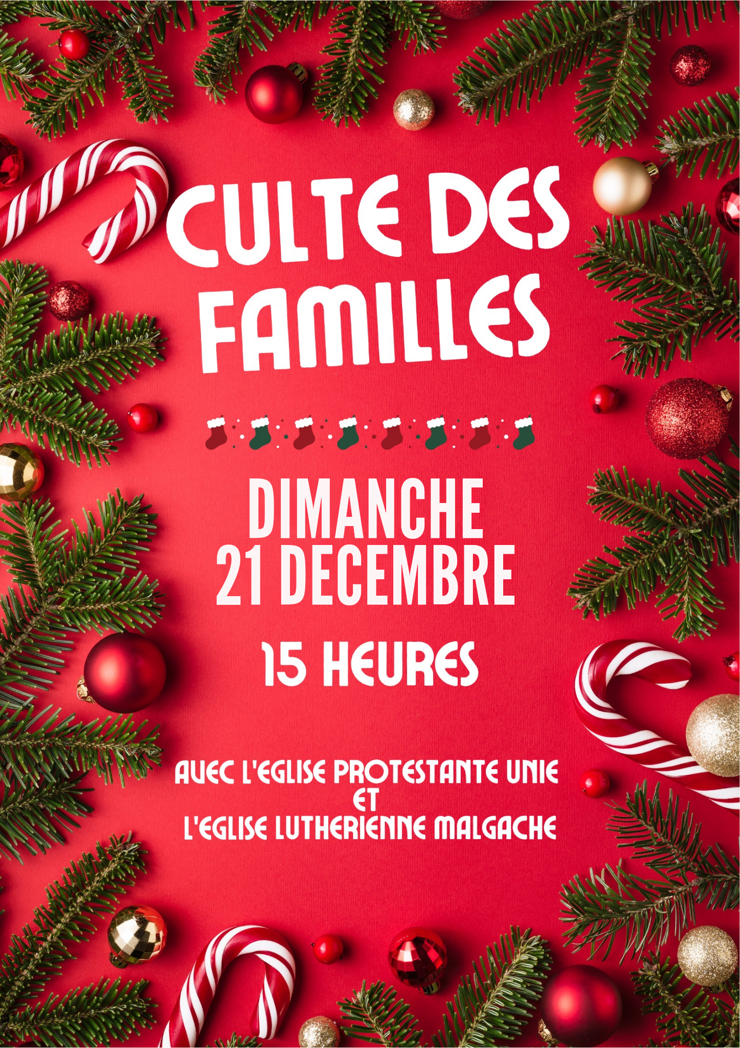 Culte des Familles avec la Communauté de l’Église luthérienne malgache